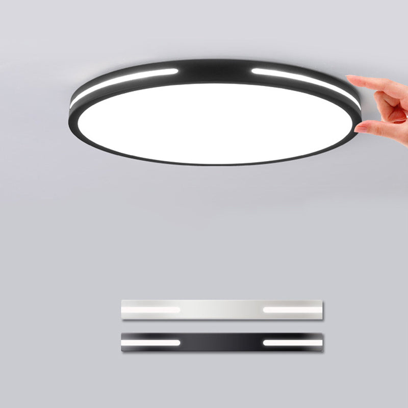 Modern Style Acrylic Flush Mount Light Fixtures 1-Light Geometric Flush Mount Led Lights