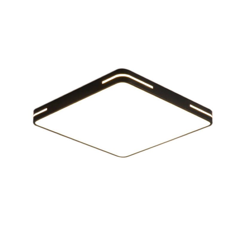 Modern Style Acrylic Flush Mount Light Fixtures 1-Light Geometric Flush Mount Led Lights