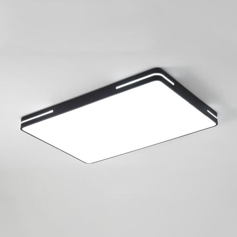 Modern Style Acrylic Flush Mount Light Fixtures 1-Light Geometric Flush Mount Led Lights