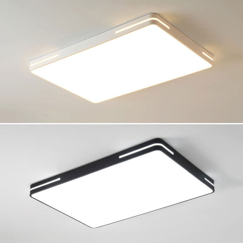 Modern Style Acrylic Flush Mount Light Fixtures 1-Light Geometric Flush Mount Led Lights