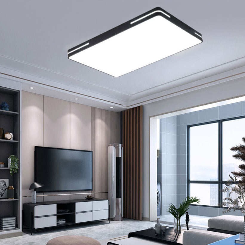 Modern Style Acrylic Flush Mount Light Fixtures 1-Light Geometric Flush Mount Led Lights