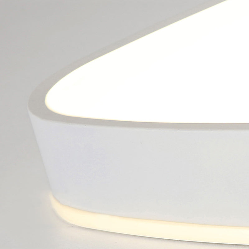 Metal Round Shaped Flush Mount Fixture Modern Style 1Head Led Flush Light