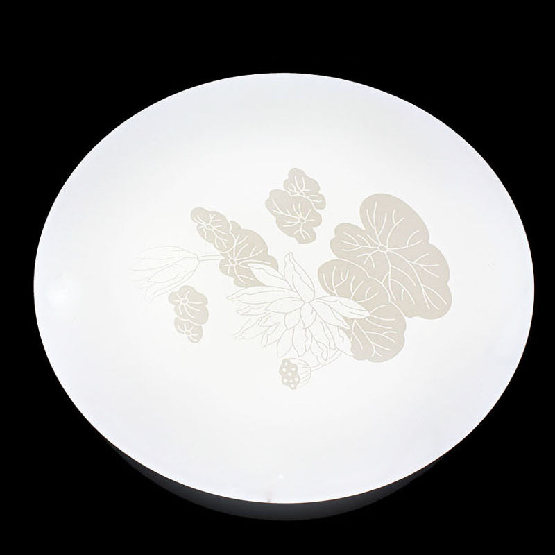 1-Cercle de lumière Flush Ceiling Light Fixture Modern Style Metal Led Flush Mount