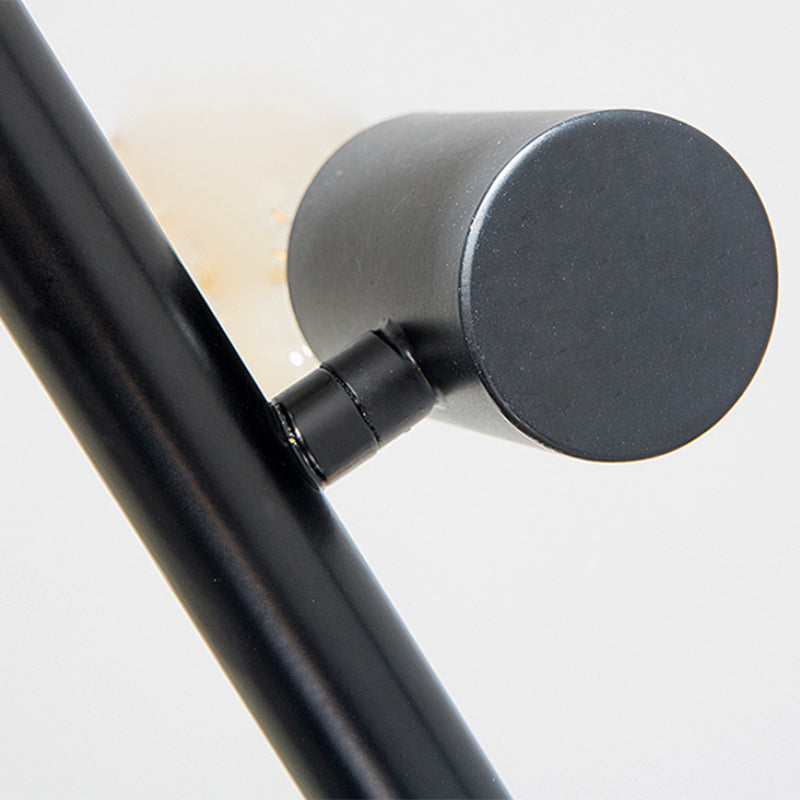 Modern Chandelier Bubble Island Lights Metal Island Ceiling Light in Black