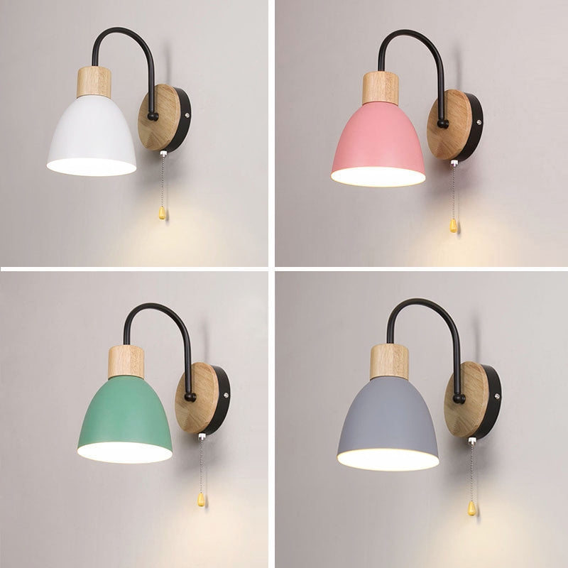 Muro di tonalità geometrica a 1 luce MODREN NORDIC MACARON STYLE METAL MOLTO