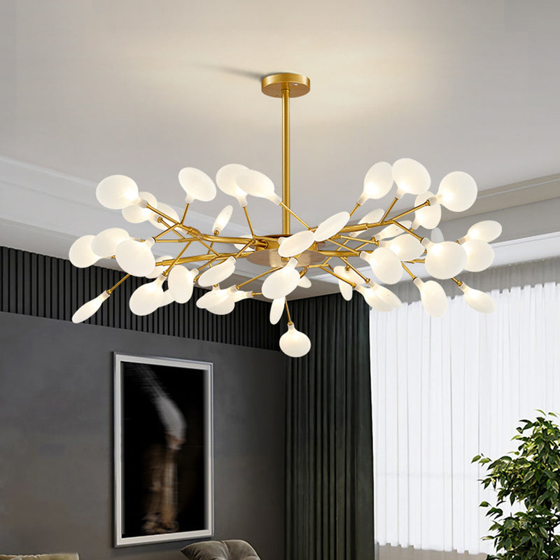 Modern Chandeliers For Dining Room Orbicular Drop Lamp Metal Orb Chandelier