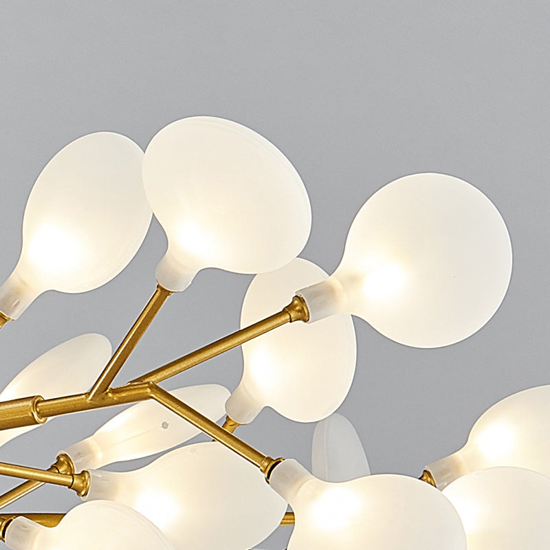 Modern Chandeliers For Dining Room Orbicular Drop Lamp Metal Orb Chandelier