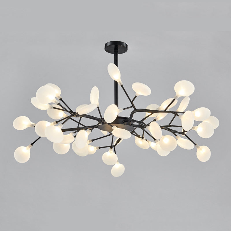 Modern Chandeliers For Dining Room Orbicular Drop Lamp Metal Orb Chandelier