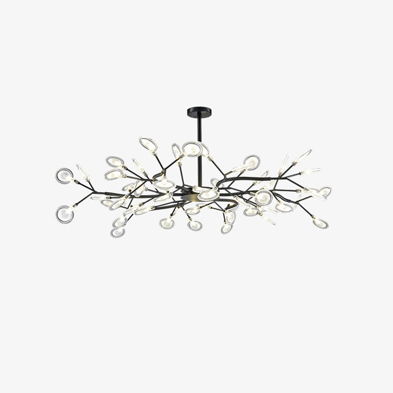 Modern Chandeliers For Dining Room Orbicular Drop Lamp Metal Orb Chandelier