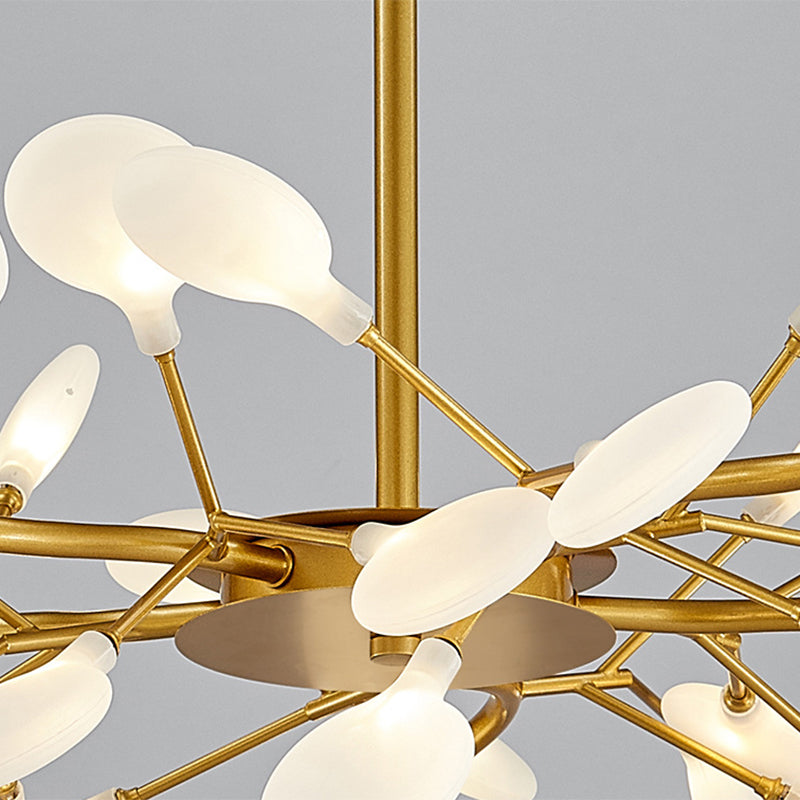 Modern Chandeliers For Dining Room Orbicular Drop Lamp Metal Orb Chandelier