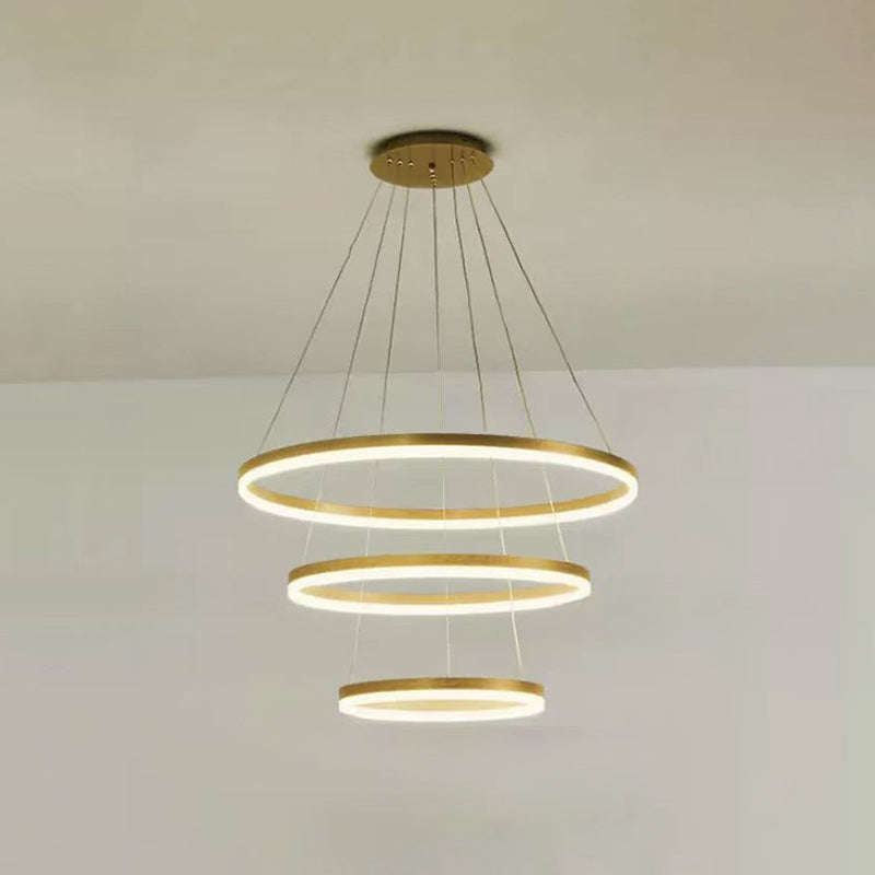 Característica moderna de estilo simple LED lámpara Luz para comedor para comedor de sala de estar dormitorio