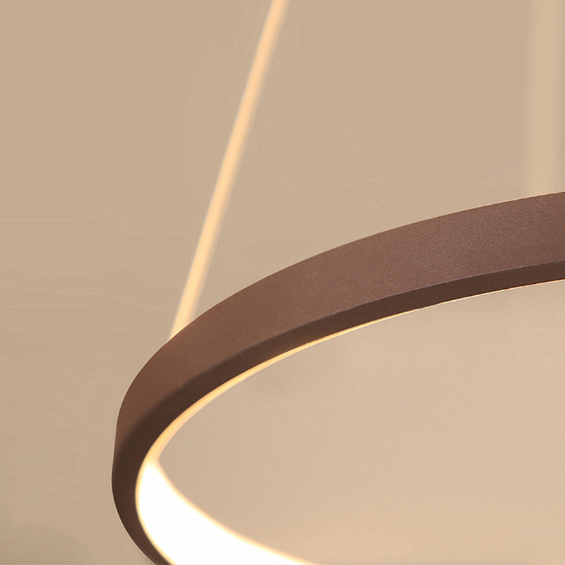 Moderne Stil runde Deckenleuchte Design Einfachheit Flush Mount Lampe für Schlafzimmer