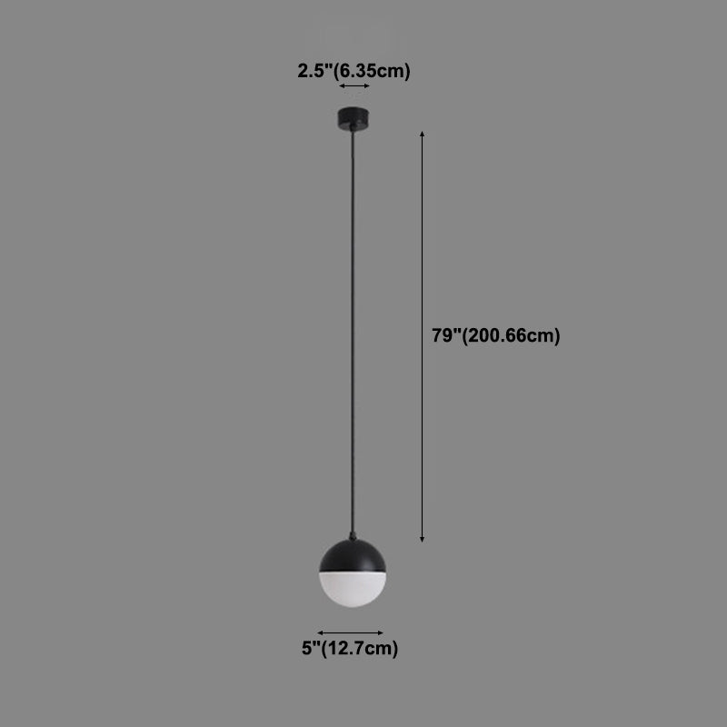 Industriel 1-Light Light Light Metal Swag Pendant Light pour le salon de la chambre