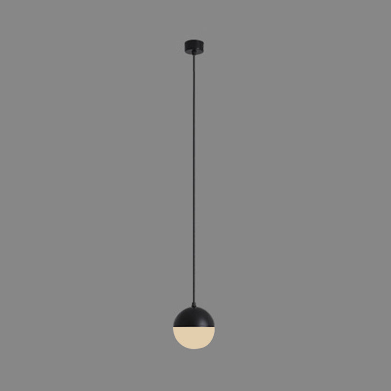 Industriel 1-Light Light Light Metal Swag Pendant Light pour le salon de la chambre
