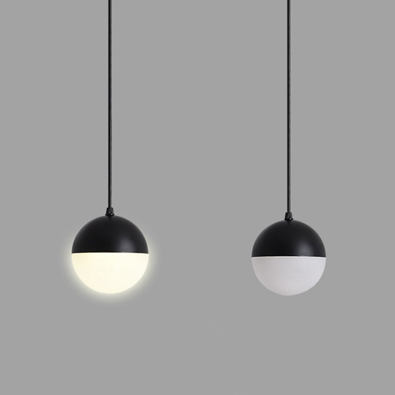 Industriel 1-Light Light Light Metal Swag Pendant Light pour le salon de la chambre