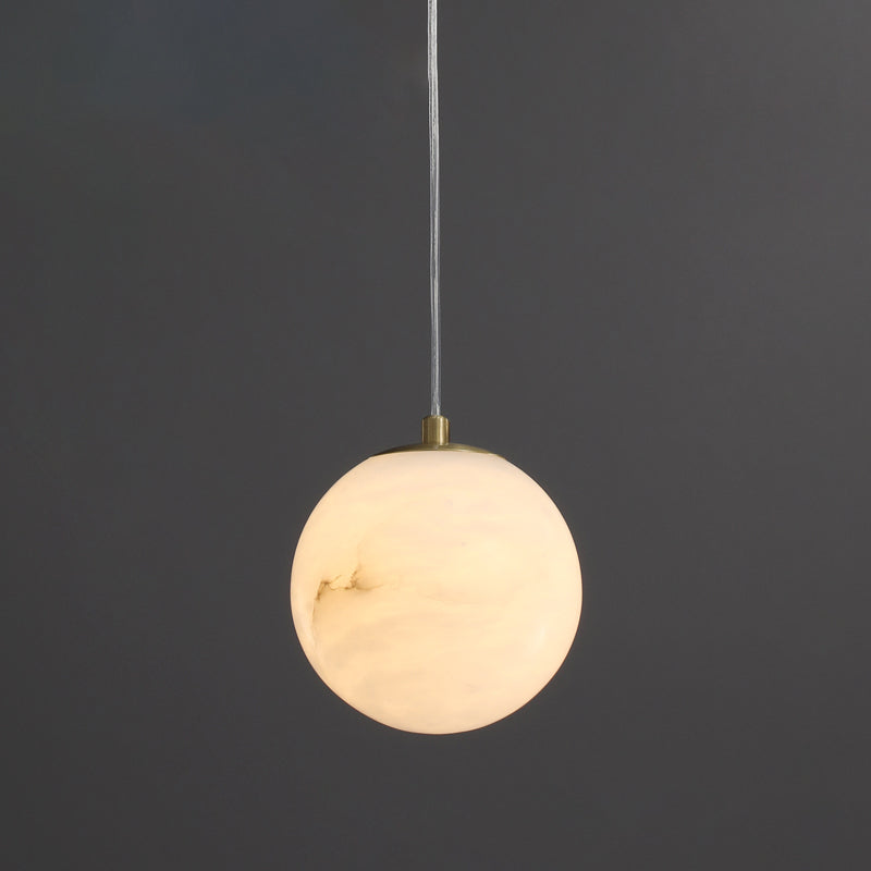 Marble 1-Light Hanging Lamp, Nordic Simplicity Design Pendant Lighting for Living