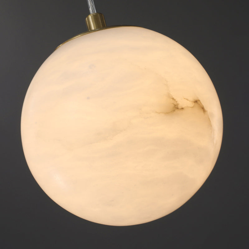 Marble 1-Light Hanging Lamp, Nordic Simplicity Design Pendant Lighting for Living