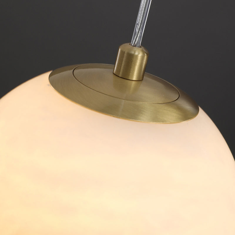 Marble 1-Light Hanging Lamp, Nordic Simplicity Design Pendant Lighting for Living