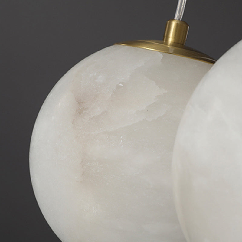 Marble 1-Light Hanging Lamp, Nordic Simplicity Design Pendant Lighting for Living