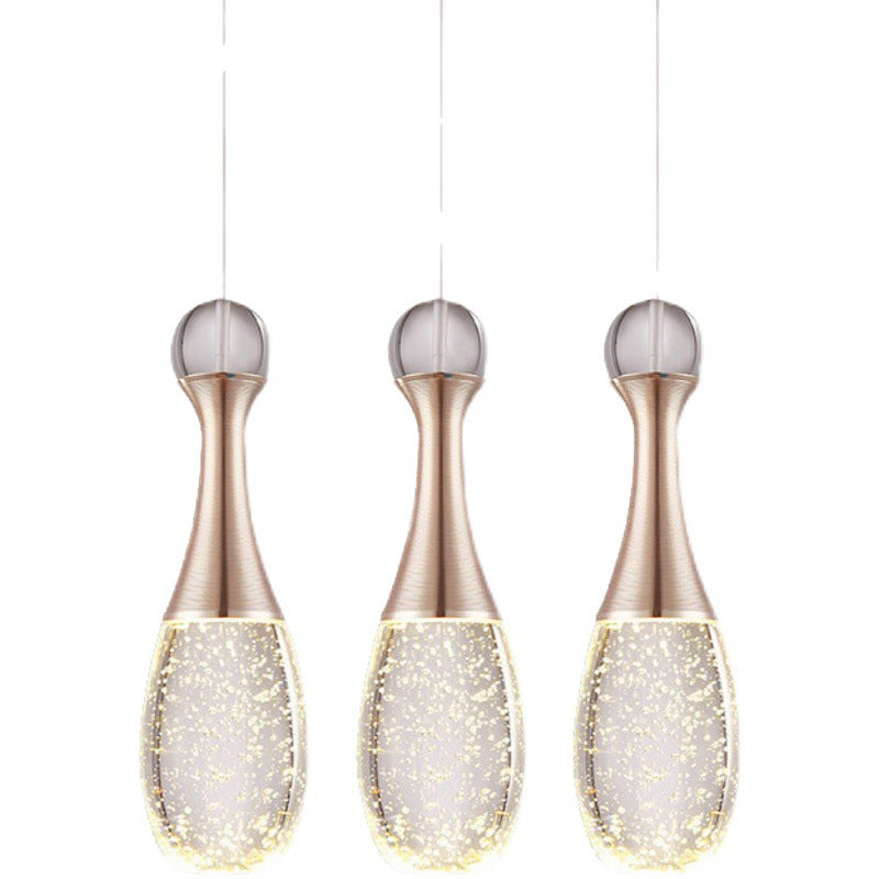 Minimalist Style Teardrop Cluster Anhänger Licht, Metall Multi -Anhänger Deckenleuchte