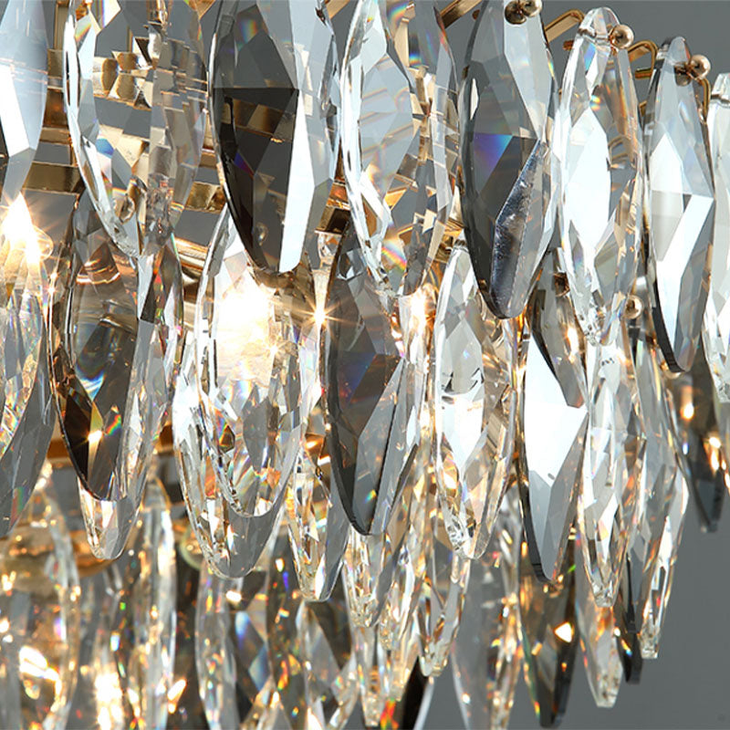 Post Modern in stile Crystal Island Light Smoke Grey Grey Simplicità Ampiccarsi per sala da pranzo