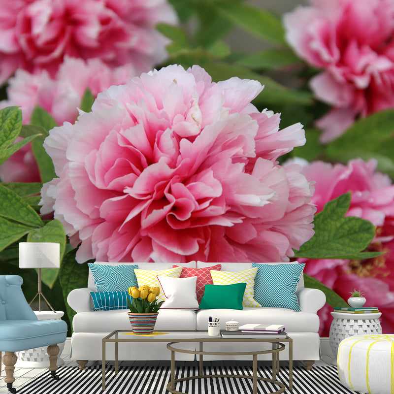 Flower Wall Decals Stain Resistant Home Wall Decor for Bedroom Living Room