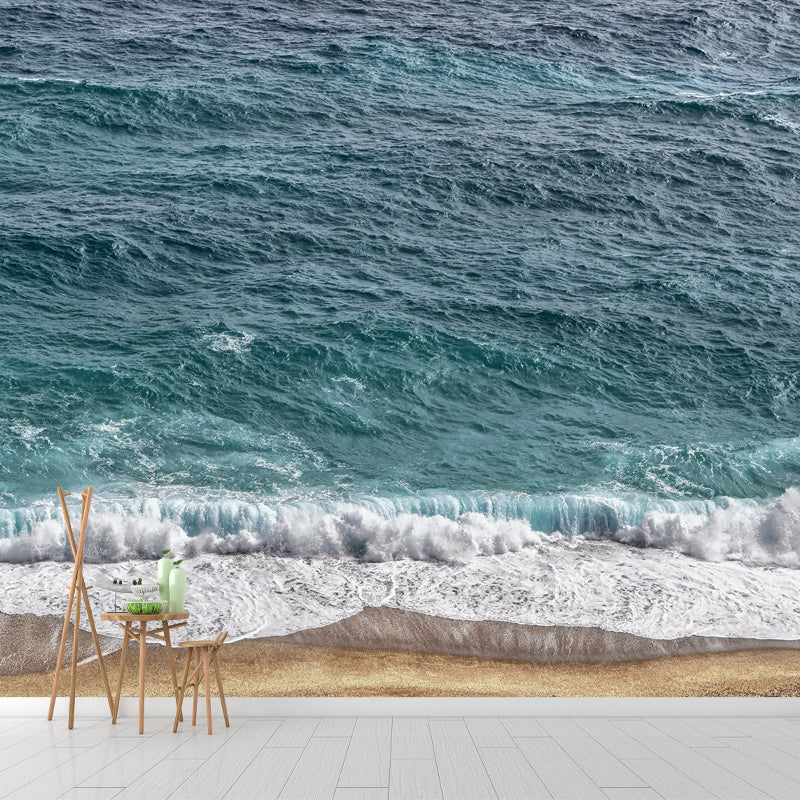 Sand of Beach Wall Decor for Sleeping Room Water Resistant Wall Decoration