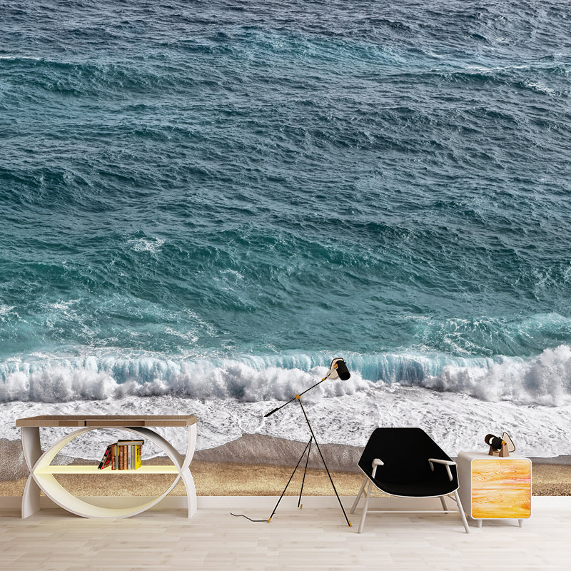 Sand of Beach Wall Decor for Sleeping Room Water Resistant Wall Decoration
