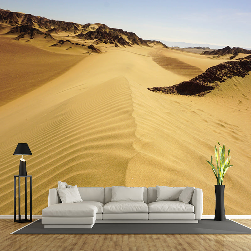 Desert Mural for Living Room Bedroom, Water Resistant, Customized Size
