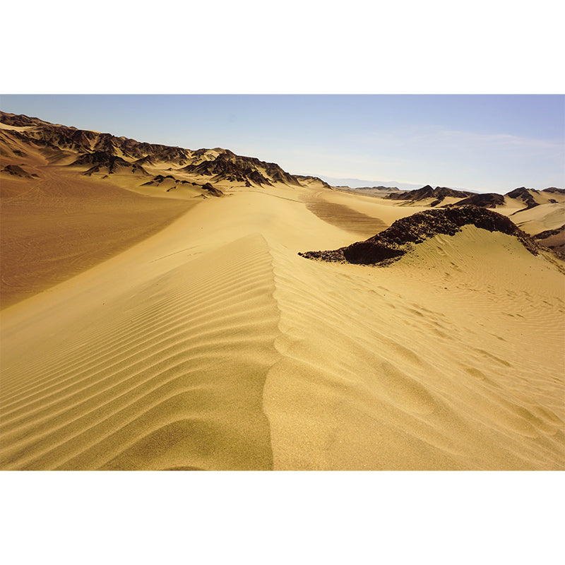 Desert Mural for Living Room Bedroom, Water Resistant, Customized Size