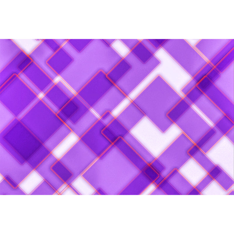 Geometry Wall Murals Stain Resistant Wall Decoration for Living Room, Made to Measure