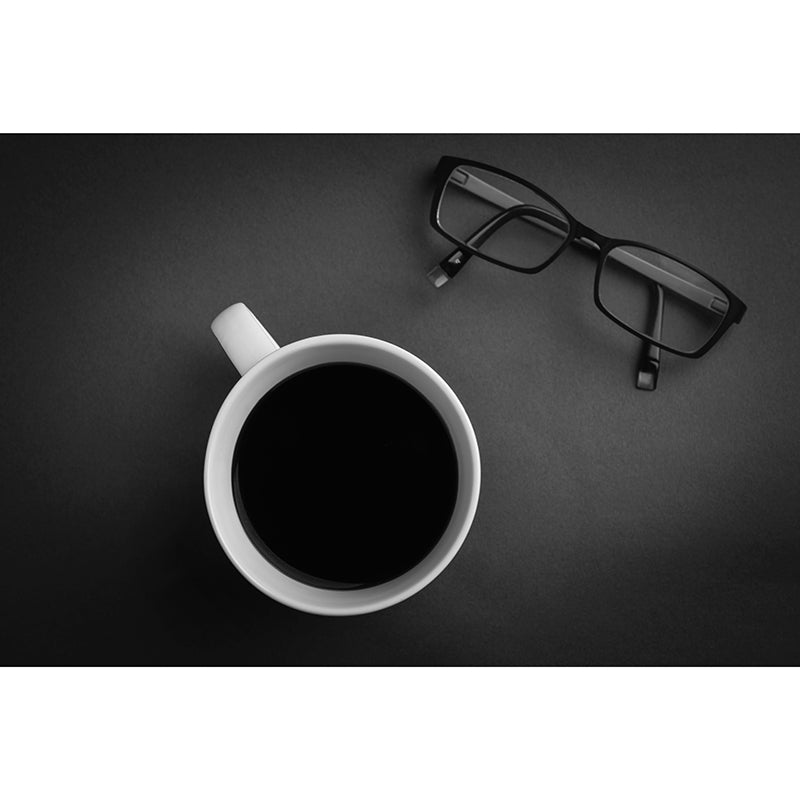 Dark Coffee Mural Wallpaper Contemporary Mildew Resistant Commerce Shop Decoration