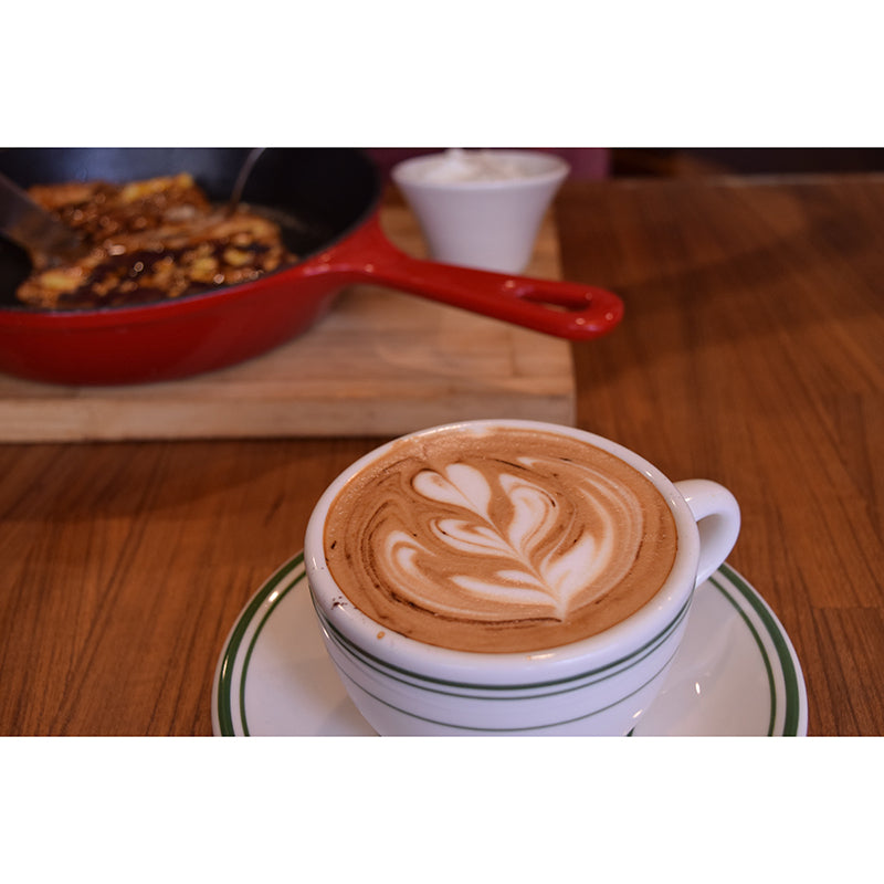 Aromatic Coffee Mural Wallpaper Contemporary Mildew Resistant Commerce Shop Decoration