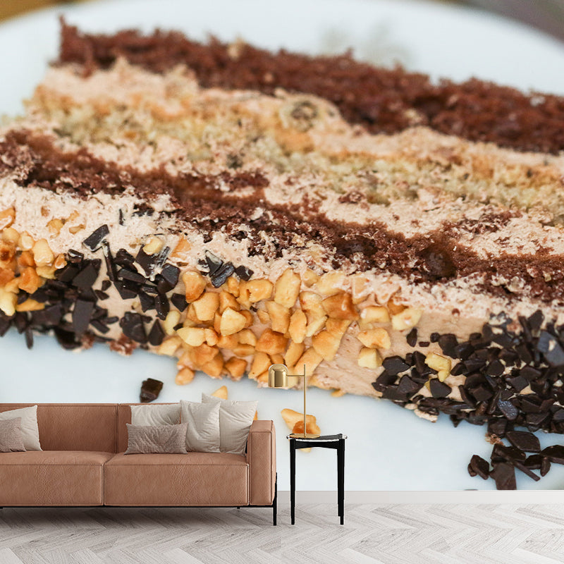 Minimalism Dessert Mural Modern Style Wall Covering for Dessert Shop Baking Shop