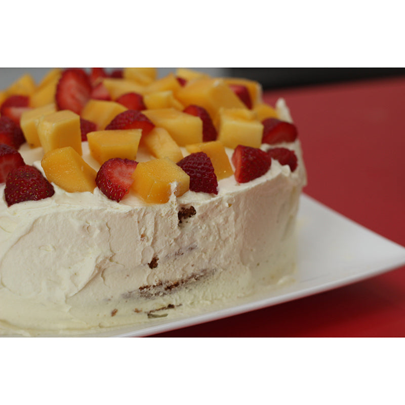 Cake Mural Wallpaper Contemporary Mildew Resistant Commerce Shop Decoration