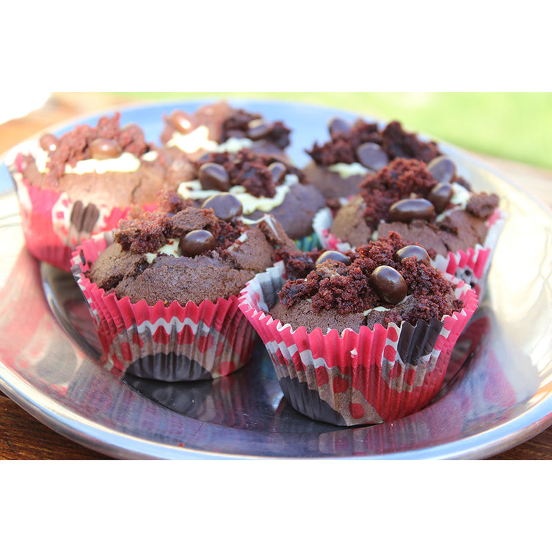 Mini Cake Mural Wallpaper Contemporary Mildew Resistant Commerce Shop Decoration