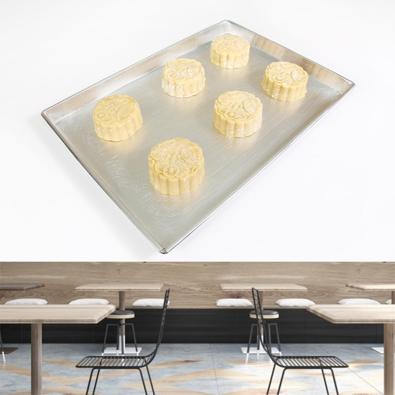 Mooncake Mural Wallpaper Simple Mildew Resistant Commerce Shop Decoration