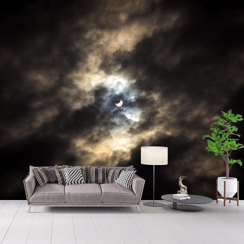 Sky Wall Mural Decal Moisture Resistant for Shops Cafeteria, Made to Measure