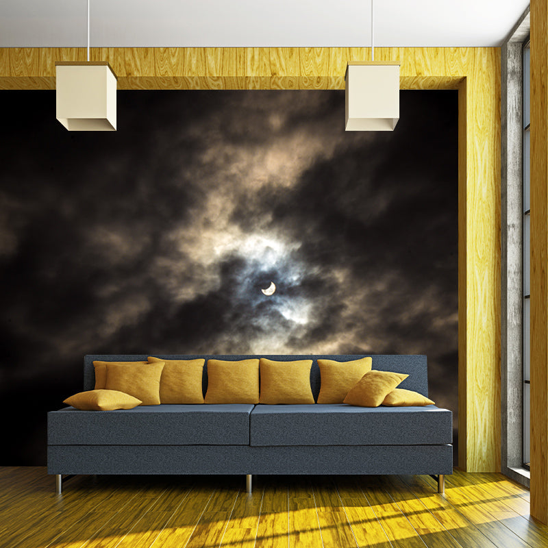 Sky Wall Mural Decal Moisture Resistant for Shops Cafeteria, Made to Measure