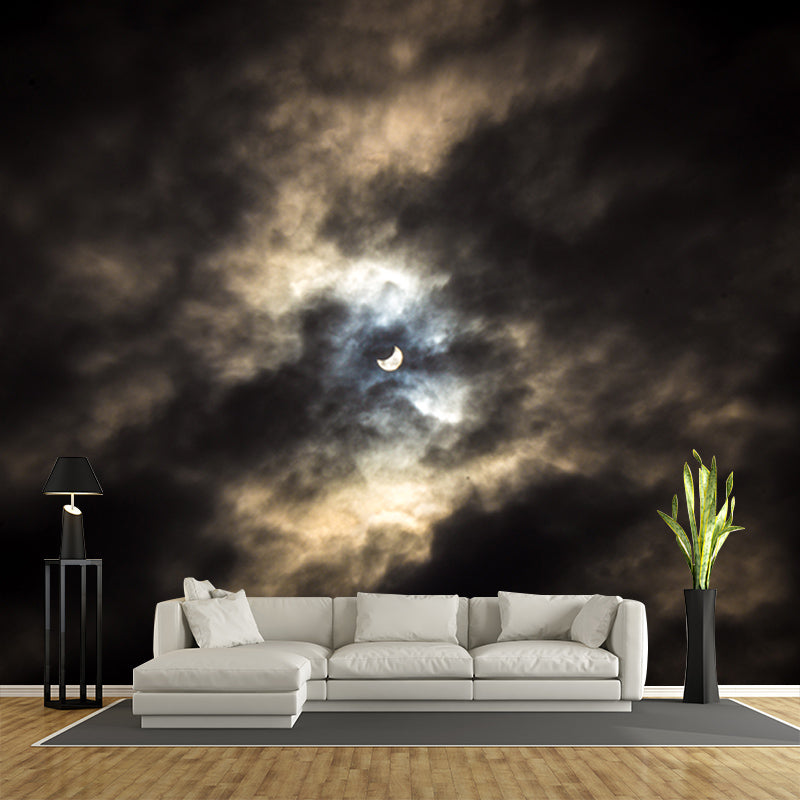 Sky Wall Mural Decal Moisture Resistant for Shops Cafeteria, Made to Measure