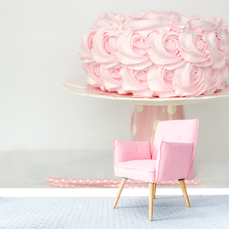 Dessert Wall Mural Decal Moisture Waterproofing Wallpaper Resistant for Bakery