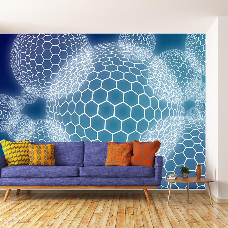 Simple Geometry Full Size Wall Covering for Home Decoration, Made to Measure