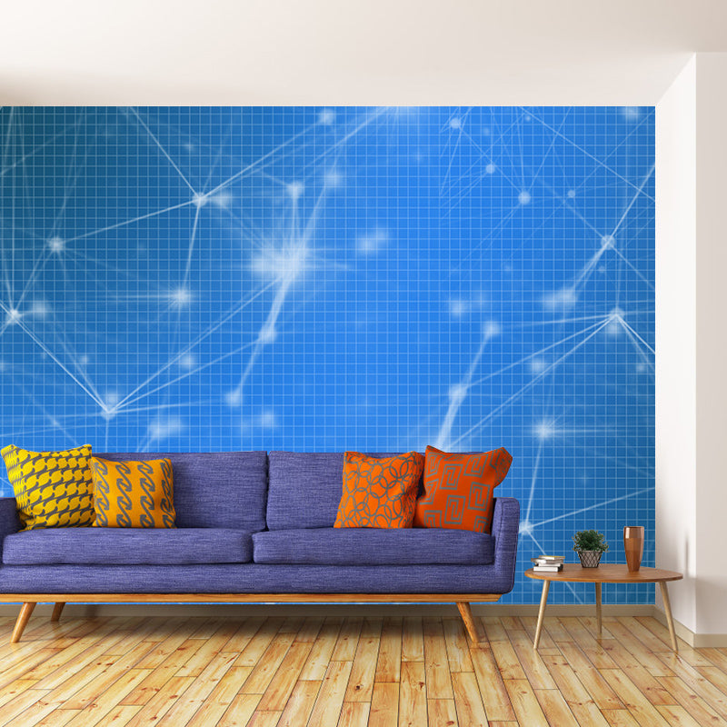 Simple Geometry Full Size Wall Covering for Home Decoration, Made to Measure