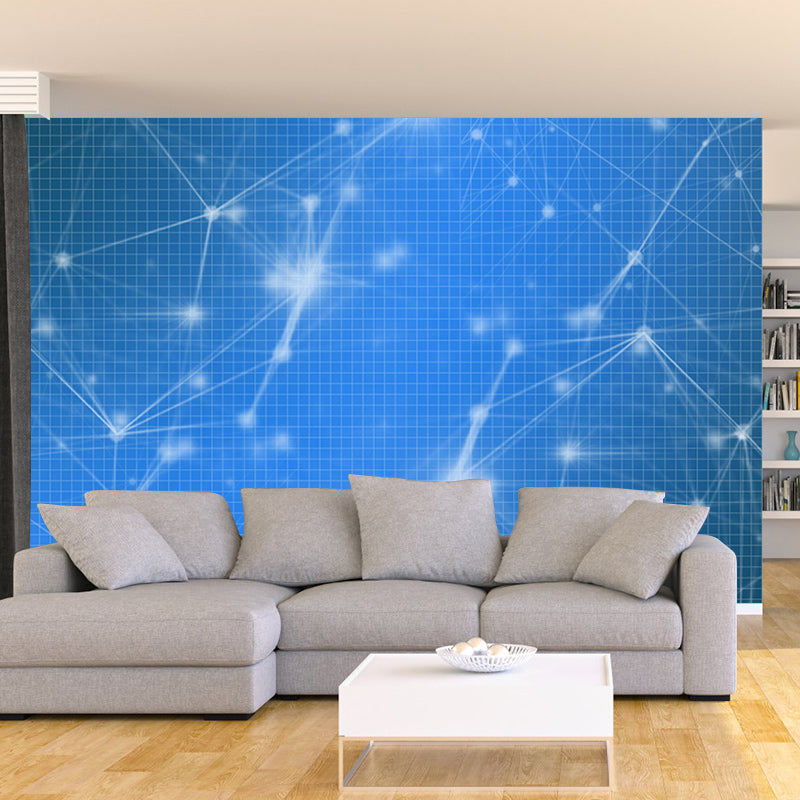 Simple Geometry Full Size Wall Covering for Home Decoration, Made to Measure