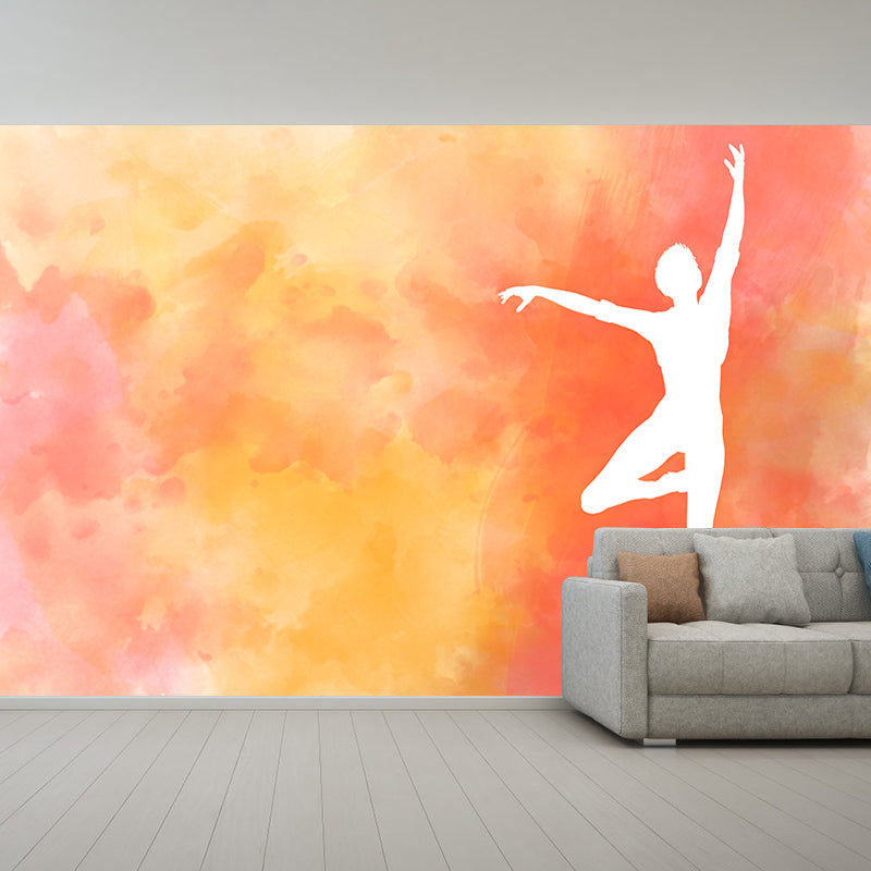 Dancing Hobby Wall Covering for Bedroom Living Room, Moisture Resistant