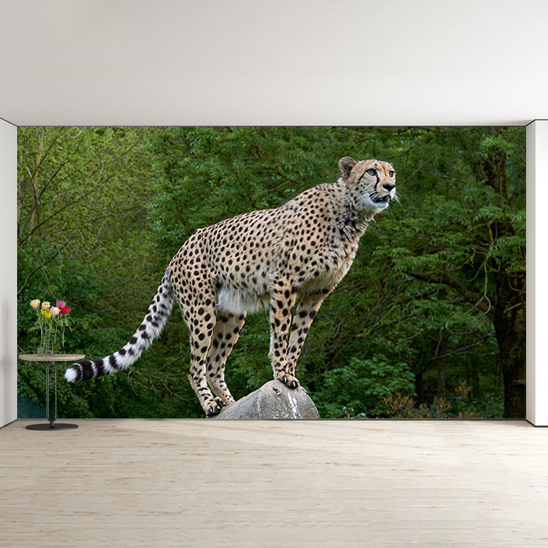 Cheetah Wall Art Decor for Bedroom Living Room Home Decoration, Waterproofing