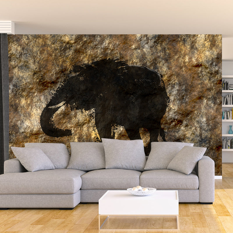 Animal Illustration Wall Covering for Living Room Moisture Resistant, Made to Measure