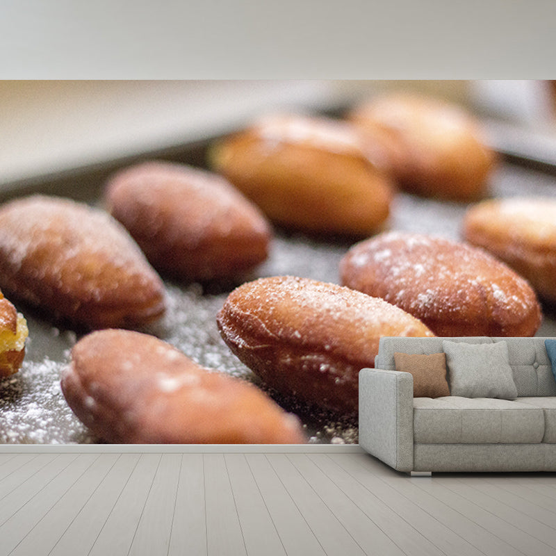 Delicious Dessert Mural Wallpaper Contemporary Wall Covering for Cake Shop