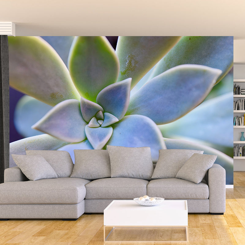 Tropical Plants Mural House Interior Wall Art, Made to Measure, Waterproofing