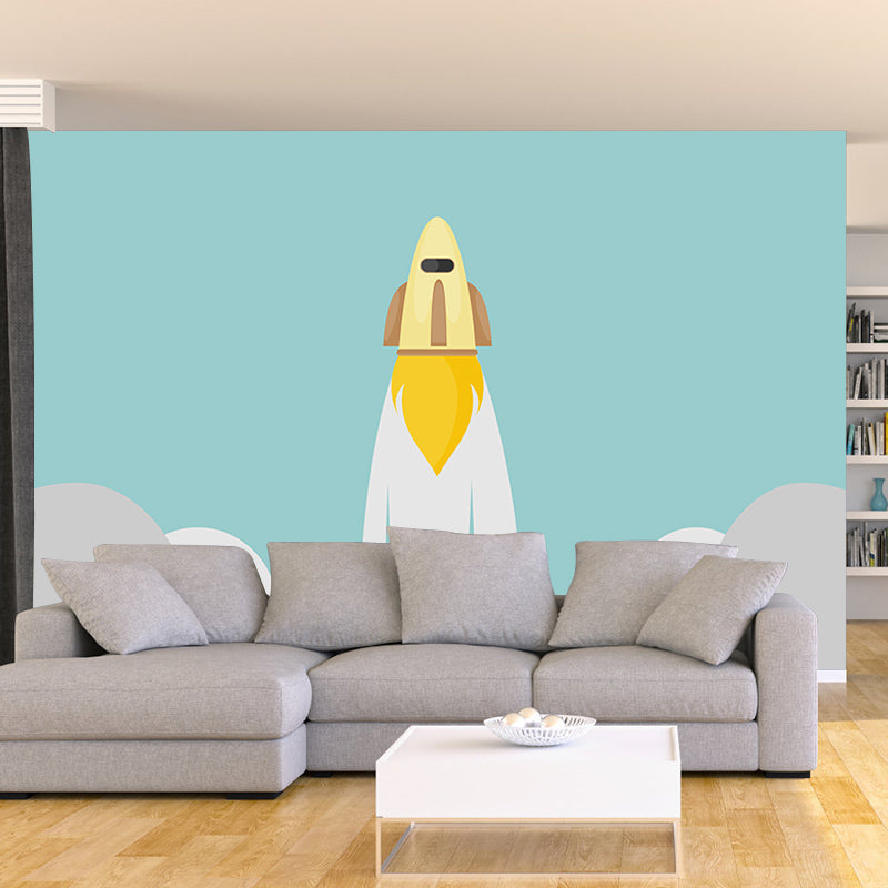 Children's Room Decoration Space Wallpaper Mural Creative Universe Wall Covering